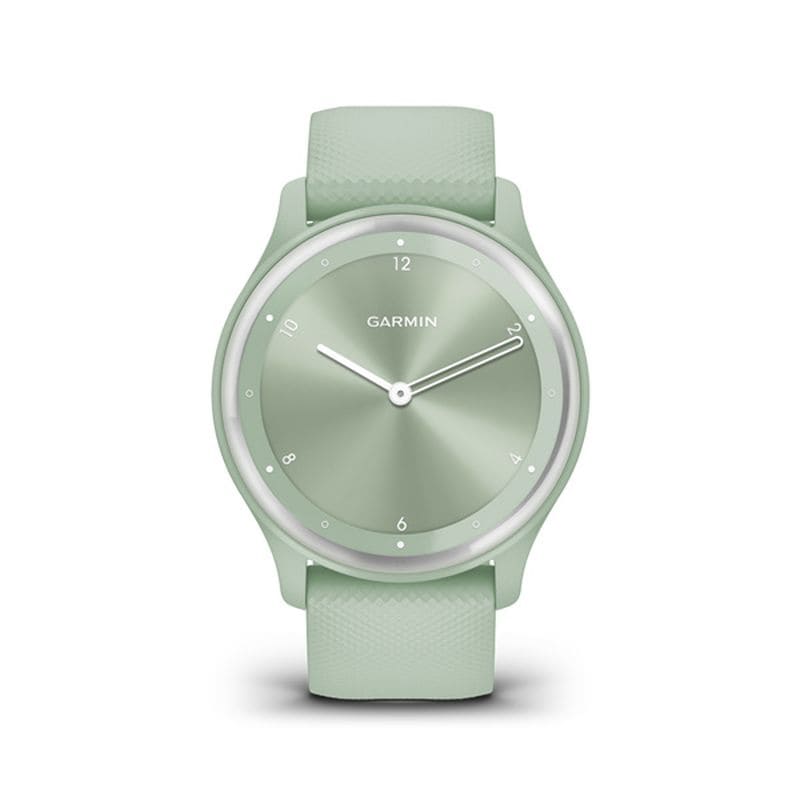 GARMINʥߥVivomove sport Silver / Light Mint010-02566-43