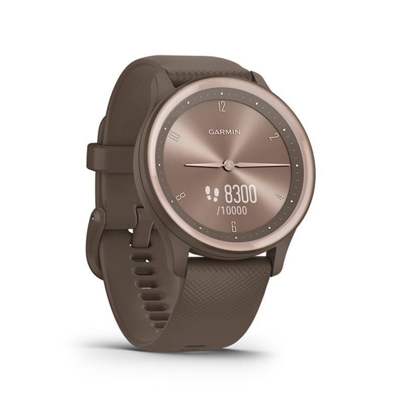 GARMINʥߥVivomove sport Peach Gold / Cocoa 010-02566-42