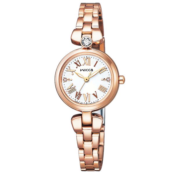 wicca 腕時計 CITIZEN wicca（ウィッカ）ティアラスターコレクション ソーラー