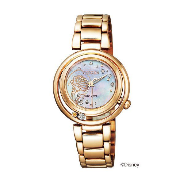 CITIZEN LʥARCLY Collection DISNEY PRINCESS Beauty & The Beast١BELLE Eco-DriveEM0823-58D