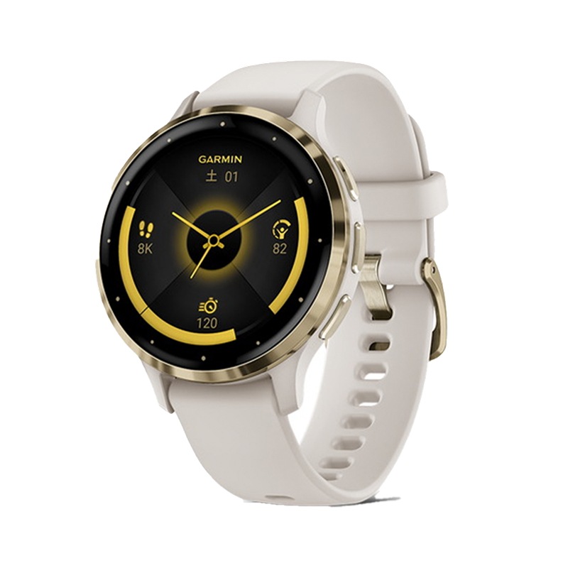 GARMIN�ʥ����ߥ��Venu 3S Ivory / Cream Gold��010-02785-44��