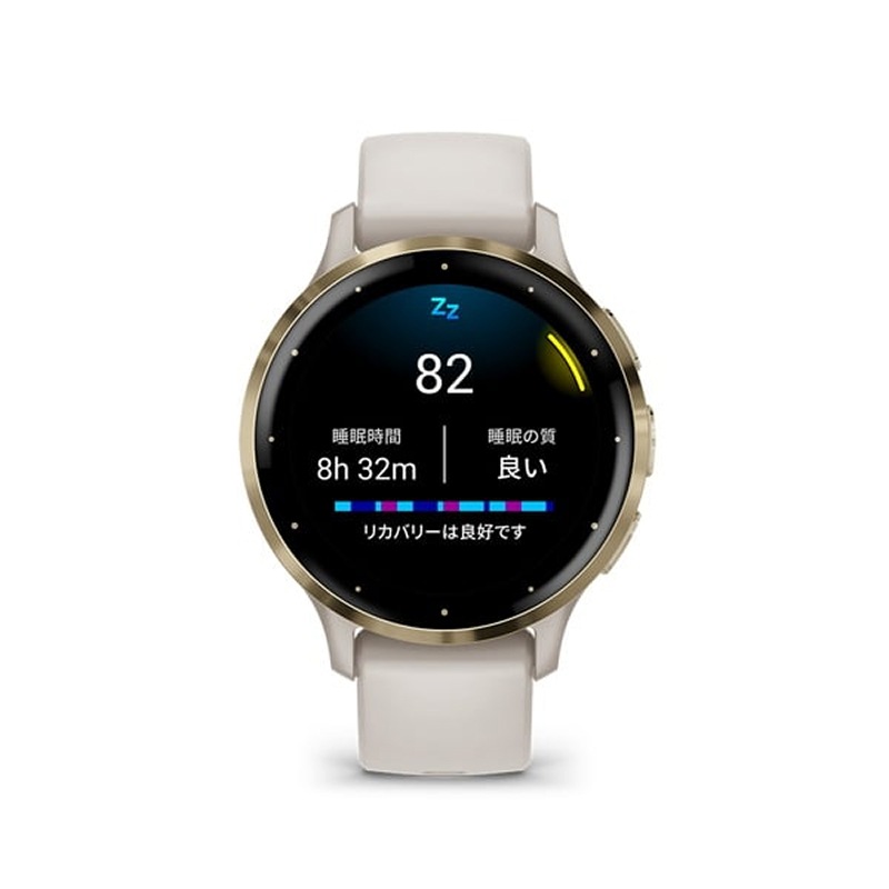 GARMIN�ʥ����ߥ��Venu 3S Ivory / Cream Gold��010-02785-44��