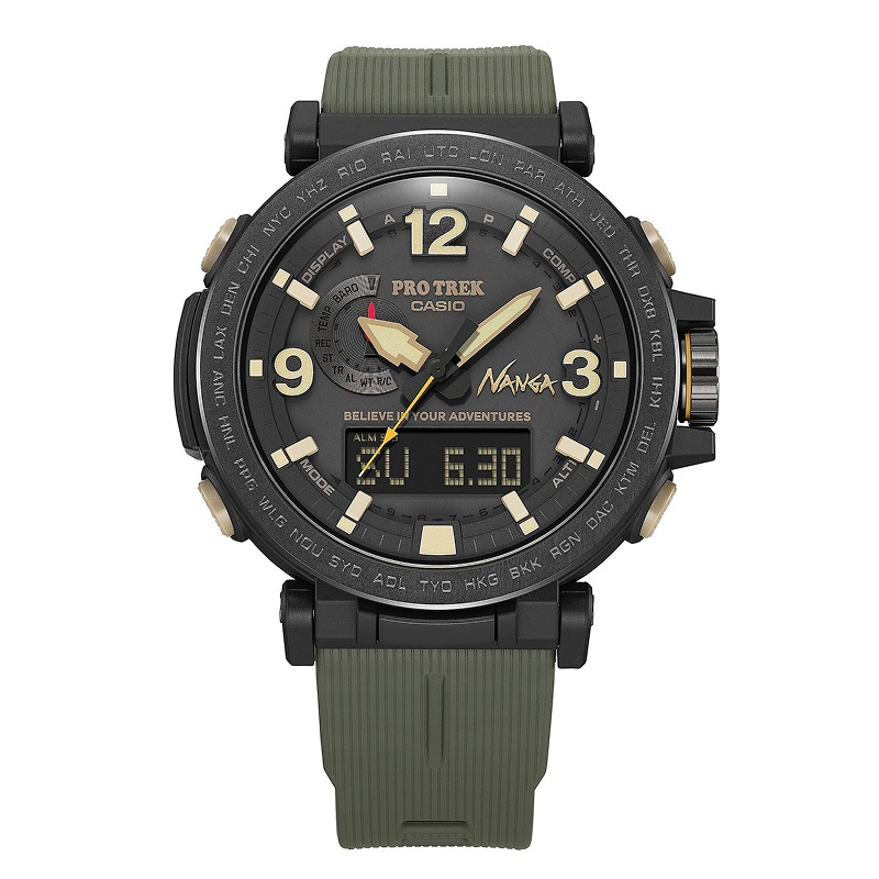 CASIO PRO TREK（プロトレック）【限定】Climber Line NANGA コラボ