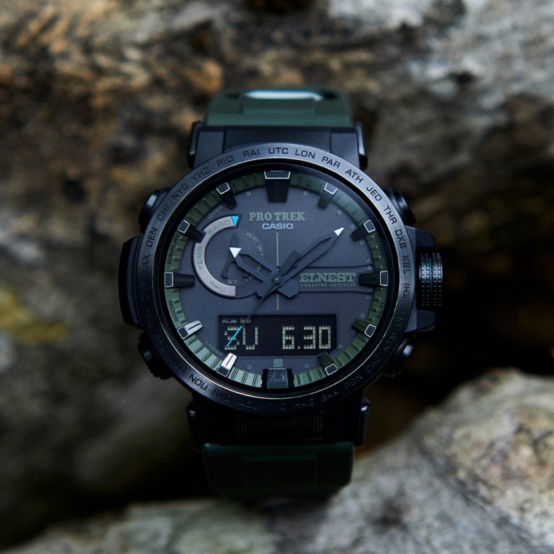 CASIO PRO TREK（プロトレック）【限定】Climber Line ELNEST CREATIVE