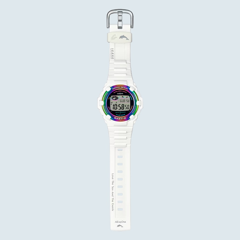 BABY-G イルクジ BGR-3000UK 電波ソーラー CASIO BABY-G（ベイビージー）アイサーチ・ジャパン コラボ 電波