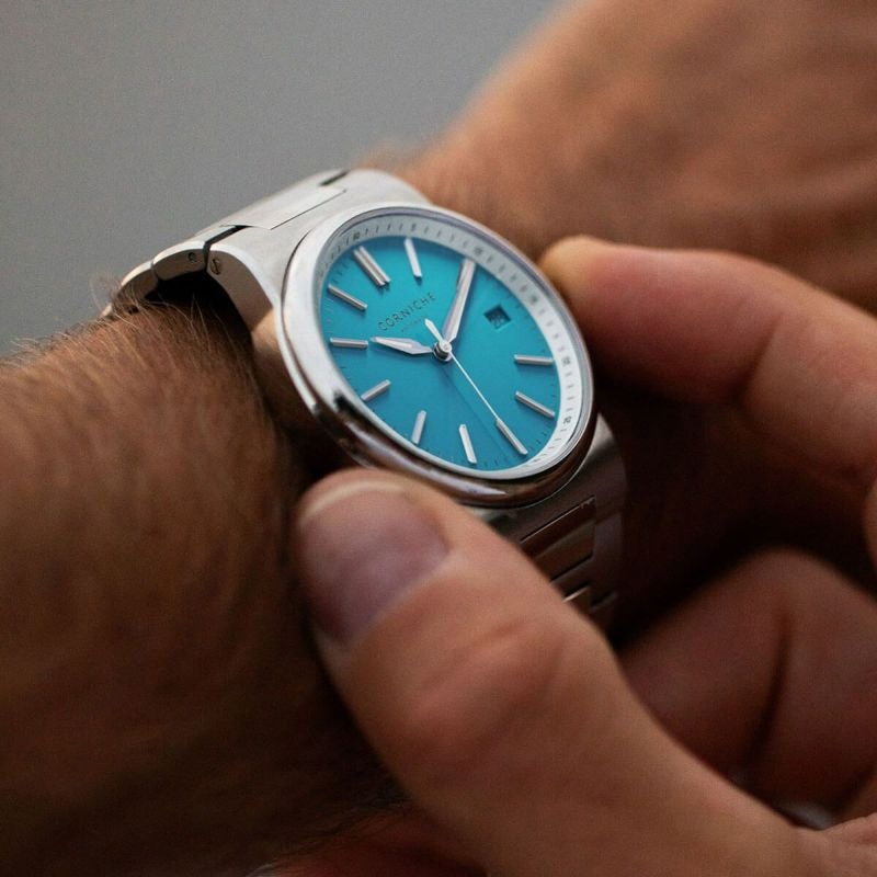 CORNICHE（コーニッシュ） La Grande Corniche Stainless Steel / Blue