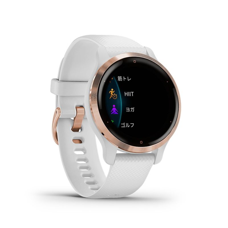 GARMINʥߥVenu 2S White / Rose Gold 40mm010-02429-63