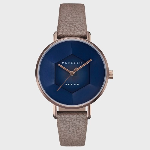 KLASSE14ʥ饹եƥVolare Solar Deep Blue Vintage Gold 34mm 顼WVS22VG002W