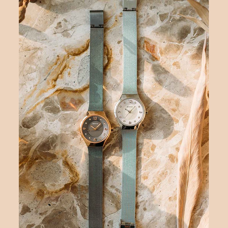 BERING�ʥ١���󥰡�CLASSIC SCANDINAVIAN CURVING MESH Brown 27mm��11427-262-J��