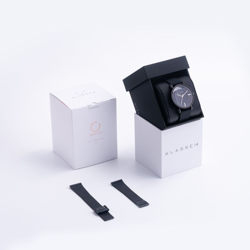 KLASSE14（クラスフォーティーン）IMPERFECT ANGLE Black 40mm 