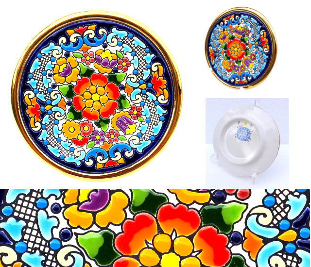 セビリア焼きのウォールミラー☆Cearco スペイン