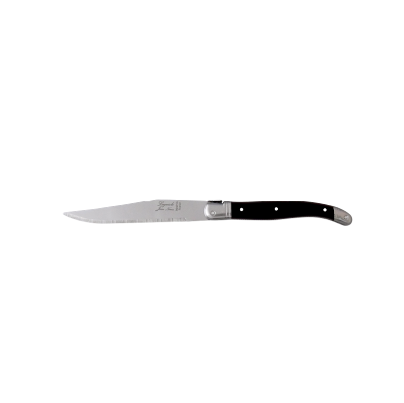 ����󡦥ͥ��� �饤�衼�롦���ȥ�꡼ ���ơ����ʥ���15/10 �֥�å�Jean Neron Laguioles Steak knife black