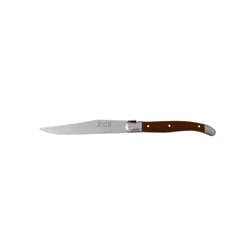 ����󡦥ͥ��� �饤�衼�롦���ȥ�꡼ ���ơ����ʥ���15/10 ���祳Jean Neron Laguioles Steak knife chocolat