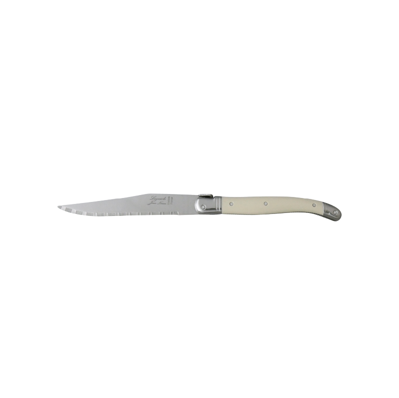 ����󡦥ͥ��� �饤�衼�롦���ȥ�꡼ ���ơ����ʥ���15/10 �����ܥ꡼<br>Jean Neron Laguioles Steak knife ivory