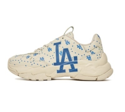 MLB Korea BIGBALL CHUNKY SAFFIANO DIA MONOGRAM 厚底