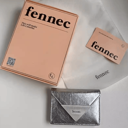 カードケース・名刺入れ Fennec TRIANGLE SLIT CARD HOLDER MAUVE org.jpg