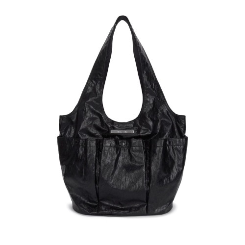 MATIN KIM 新作 トートバッグ TRIPLE POCKET WRINKLE SHOULDER BAG IN