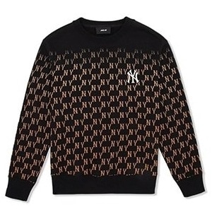 新品未使用タグ付き　MLB korea　スウェット　モノグラム　刺繍ロゴ MLB トレーナー スウェット 「日本未発売/WEB限定」MLB Korea