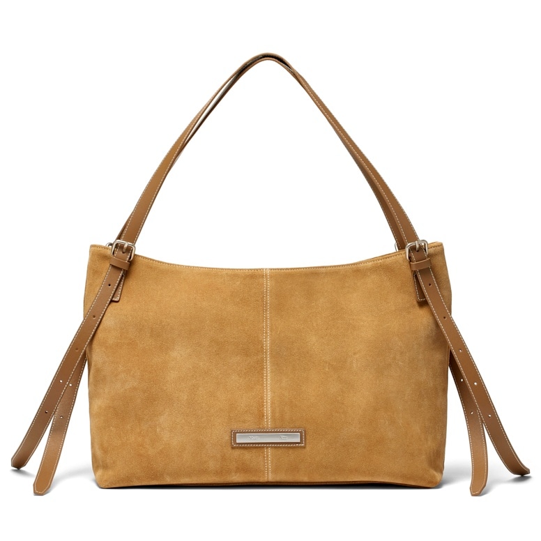 MATIN KIM スエード トートバッグ TWO WAY STRAP SUEDE LEATHER BAG N