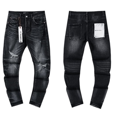 PURPLE BRAND 28 ダメージ　スリムフィット PURPLE BRAND パープルブランド SLIM FIT LOW RISE WITH LEG