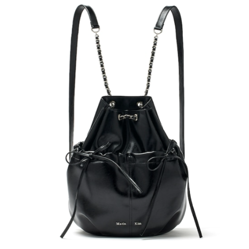 バックパック・リュック Matin Kim DRAW STRING RIBBON BACK PACK 4BNY589 MATIN KIM リュックサック バックパック DRAW STRING RIBBON