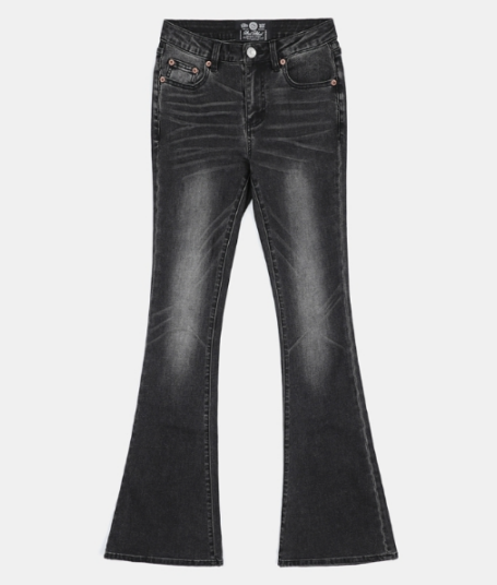 ★BADBLOOD★【送料0/関税0】0119 LOWRISE BOOT-CUT JEAN 3色 ☆BADBLOOD☆ 0119 Low Rise Bootcut Jeans 3 Color (BADBLOOD