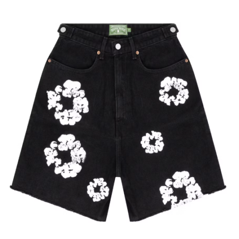 DENIM TEARS - RE-DT-BK-00-00-17/CTNWR SW SHORTS MNS/GY