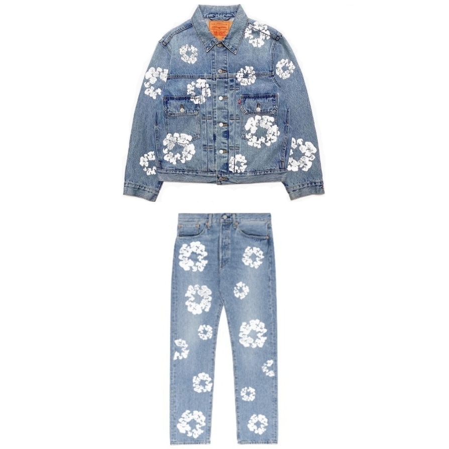 Levi's ×denim tears デニムジャケット Denim Tears x Levi's セットアップ デニムジャケット