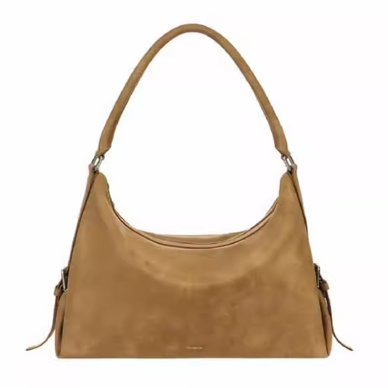 STAND OIL ブラウン スエード ショルダーバッグ STAND OIL ワンショルダーバッグ (2色) Musshy Bag｜MIRISE