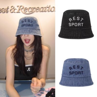 ハット Rest & Recreation DENIM BUCKET HAT 5BSH155 Rest&Recreation デニム バケットハット DENIM BUCKET HAT BLUE