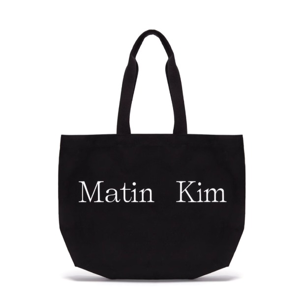 MATIN KIM キャンバス トートバッグ MATIN LOGO Canvas ECOBAG｜MIRISE