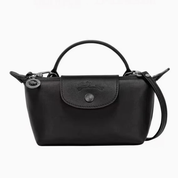Longchamp ロンシャン ハンドル付きポーチ ブラック ル プリアージュ® オリジナル ハンドル付きポーチ ブラック