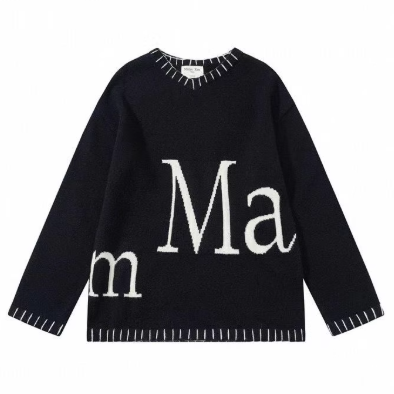 MATIN KIM ニット セーター MATIN BIG LOGO STITCH KNIT PULLOVER