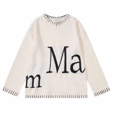 MATIN KIM ニット セーター MATIN BIG LOGO STITCH KNIT PULLOVER