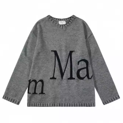 MATIN KIM ニット セーター MATIN BIG LOGO STITCH KNIT PULLOVER
