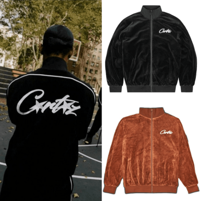 CORTEIZ コーテイズ ベロア トラックジャケット Corteiz コーテイズ ベロア トラックジャケット VVS Velour Jacket