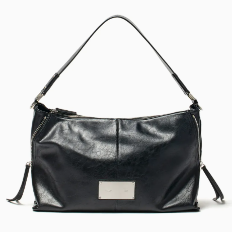 MATIN KIM ワンショルダーバッグ MATIN SIDE ZIPPER TWO WAY BAG