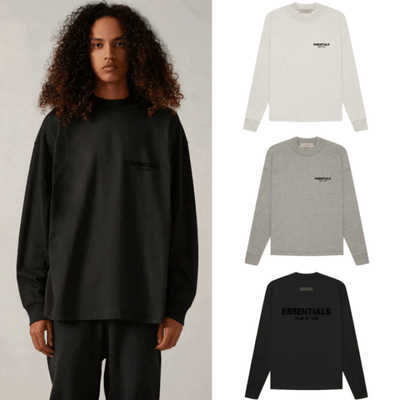 FOG] Fear Of God Essentials 長袖Tシャツ Classic Long Sleeve Tee