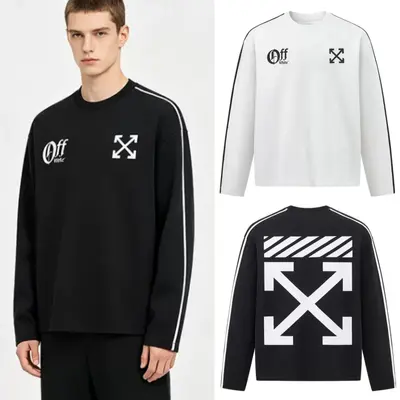 Off-White オフホワイト 長袖シャツ Stripe Long-sleeved shirt