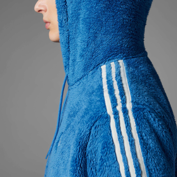 国内完売 adidas INDIGO HERZ FUR HOODIE＆PANTS エコファー フーディ