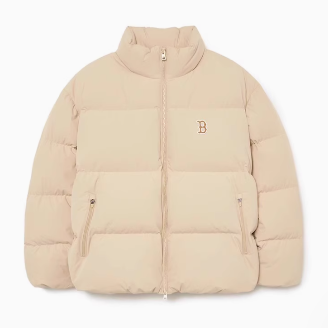 MLB ダウンジャケット　アウター　美品 国内完売 MLB Korea ダウンジャケット BASIC SMALL LOGO SHORT