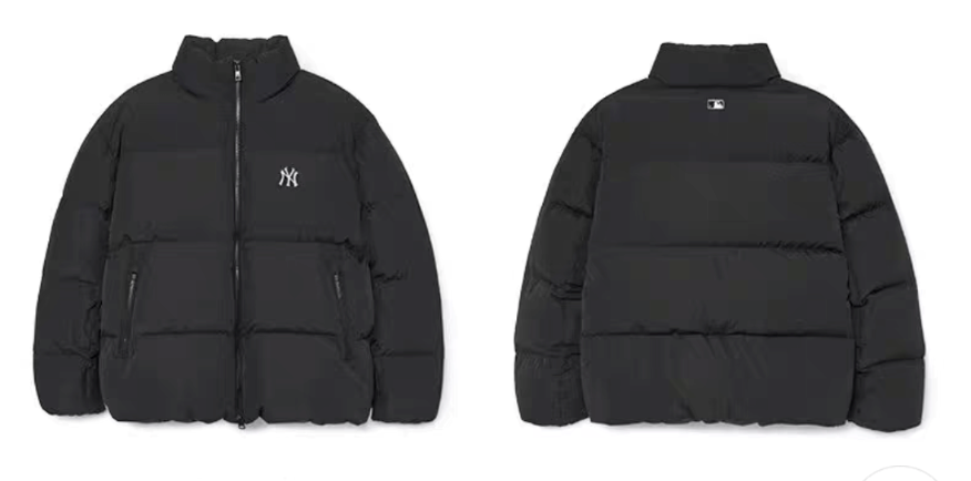 国内完売 MLB Korea ダウンジャケット BASIC SMALL LOGO SHORT