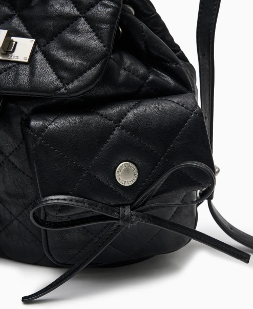 MATIN KIM DOUBLE POCKET QUILTING BACKPACK バックパック リュック