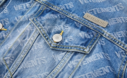 VETEMENTS 2023SS モノグラム デニムジャケット 13516201