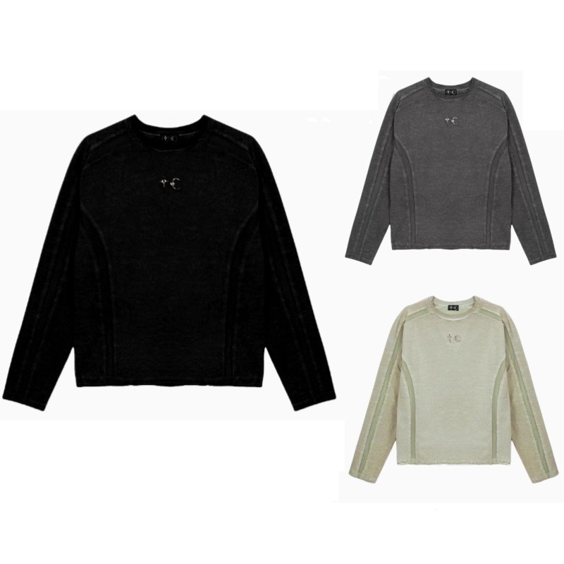 THUG CLUB Turtle Mesh Sleeve ロンt Thug Club ロゴ Tシャツ Turtle Mesh Sleeve T-shirt｜MIRISE(ミライズ