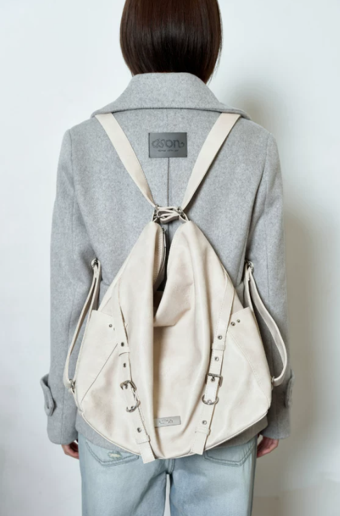 【人気】ASON 26SS DAY DUAL BAG ライトベージュ ショルダー as