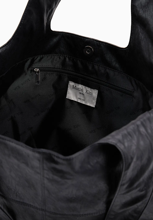 MATIN KIM ワンショルダーバッグ トートバッグ SIDE STRING LEATHER