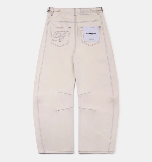 BADBLOOD ワイドレッグ ジーンズ Charlie Barrel Jeans｜MIRISE 