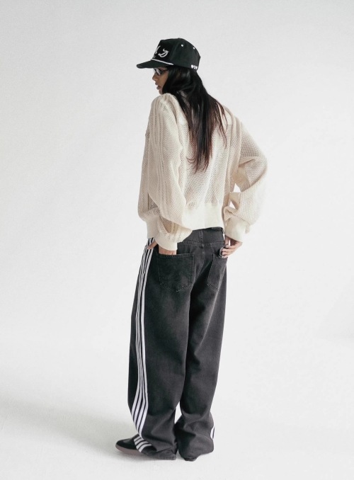 パンツ Billy Track Bermuda Jeans Baggy Fit BADBLOOD デニム ハーフパンツ Billy Track Bermuda Jeans Baggy