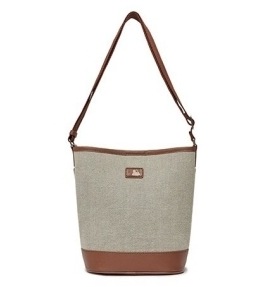MLB Korea BASIC BIG LOGO CANVAS BUCKET BAG バケット
